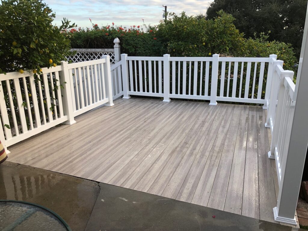 Durable Vinyl Railing for Porch