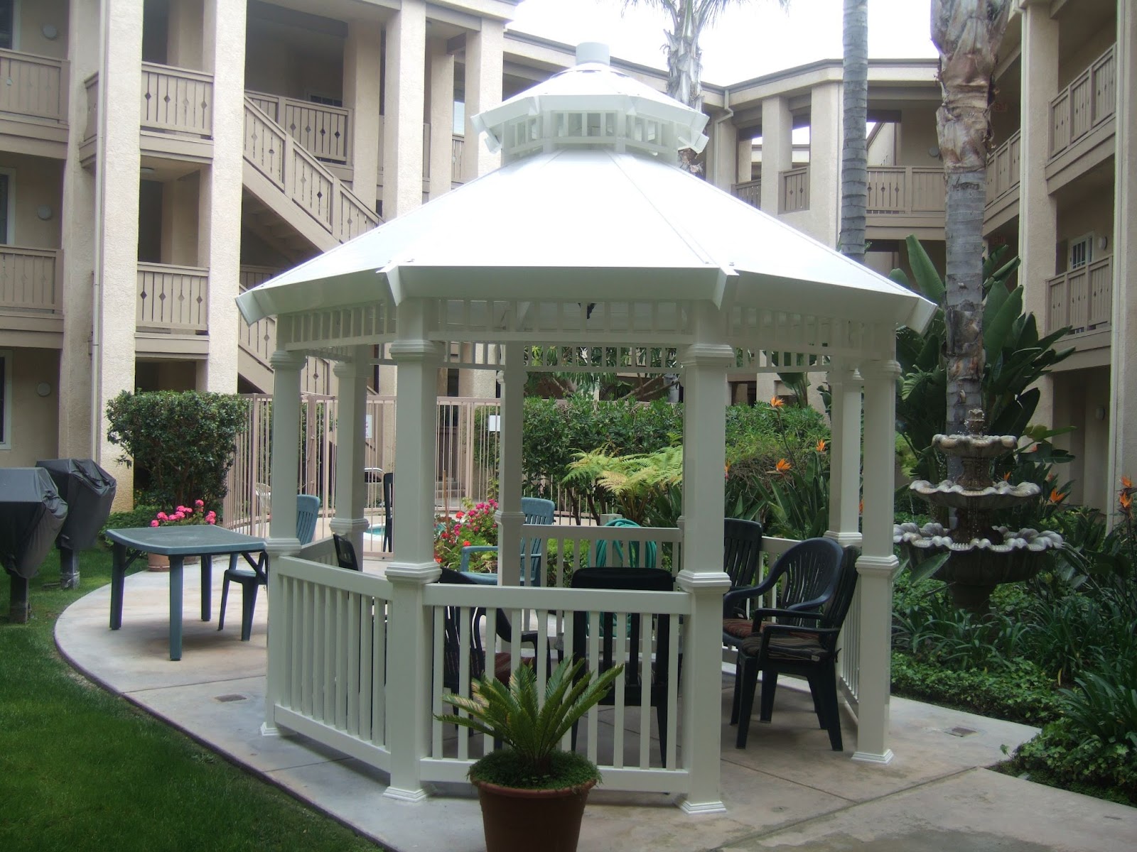 top-tier vinyl gazebos