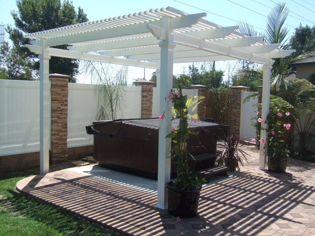 Stylish detached patio covers
