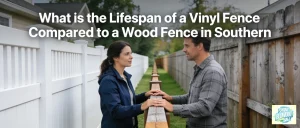 Vinyl fencing is built to last 30 or more years without the wear that wood