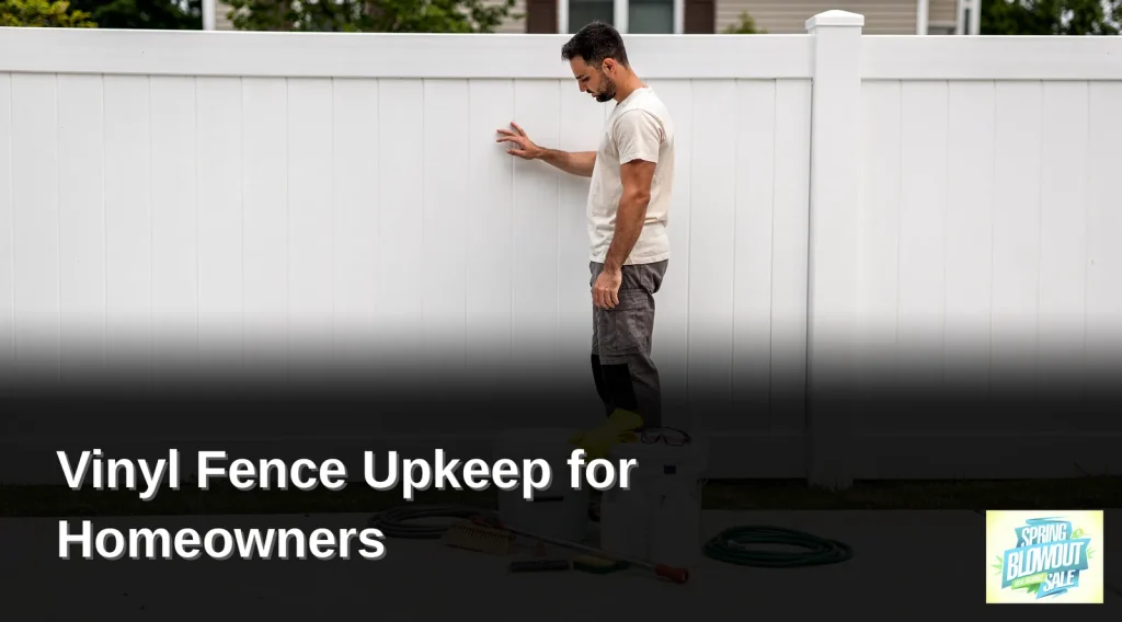 Vinyl fencing resists rot and rust, so homeowners spend far less prep time scrubbing corrosion